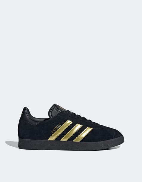 adidas Originals - Jude Bellingham Gazelles - Baskets - Noir et doré - view 1