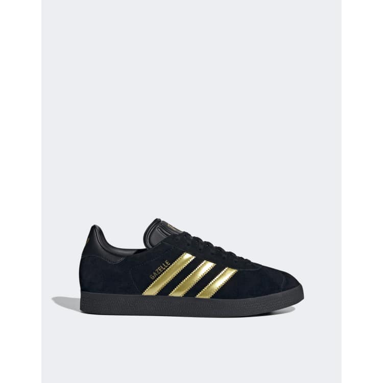 adidas Originals Jude Bellingham Gazelles Baskets Noir et dore