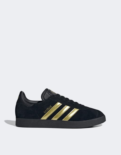 adidas Originals Jude Bellingham Gazelles Sneakers nere e oro