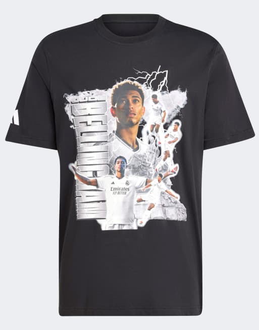 adidas Originals Jude Bellingham tour t-shirt in black | ASOS