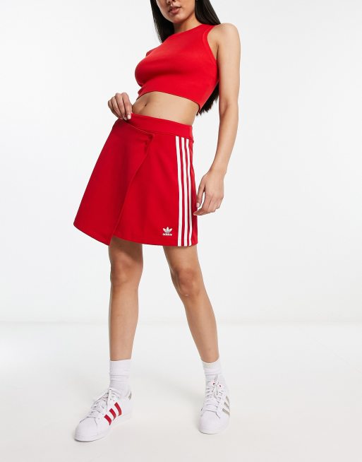 Jupe adidas rouge sale