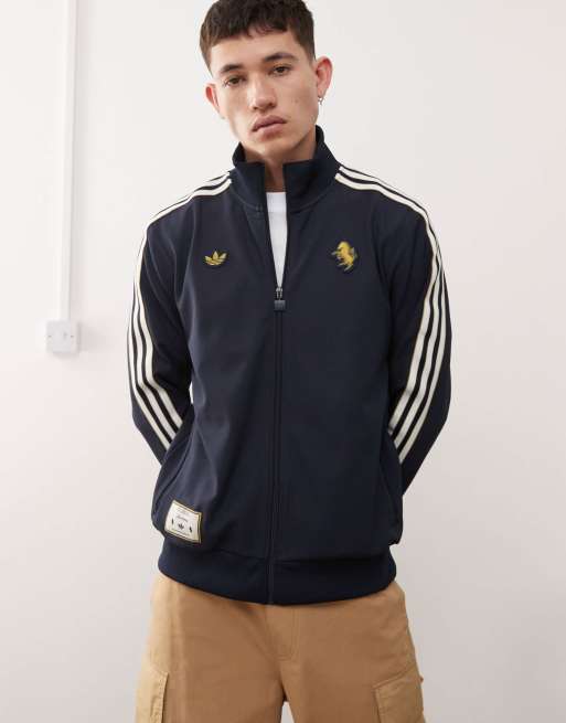 adidas Originals - Juventus Terrace Icons - Blå træningsjakke