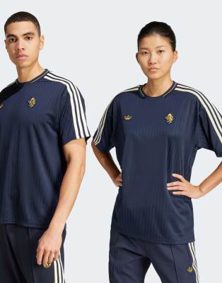 adidas Originals Juventus Terrace Icons Jersey (Gender Neutral) in blue