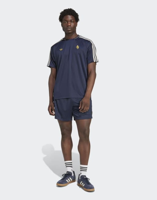 adidas Originals Juventus terrace icons shorts in legend ink ASOS