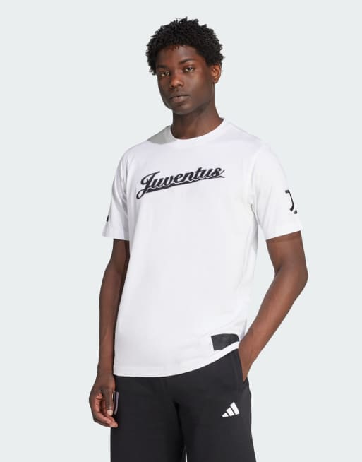 adidas Originals – Juventus Us Pack – T-Shirt in Weiß
