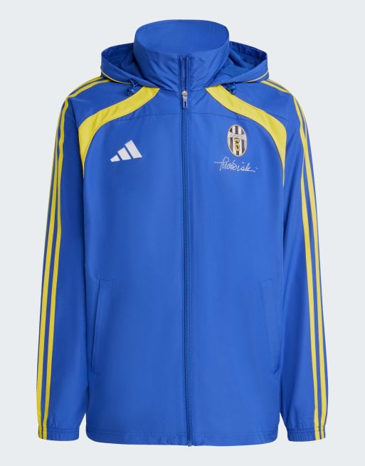 adidas Originals Juventus vialli pack windbreaker in royal blue | ASOS