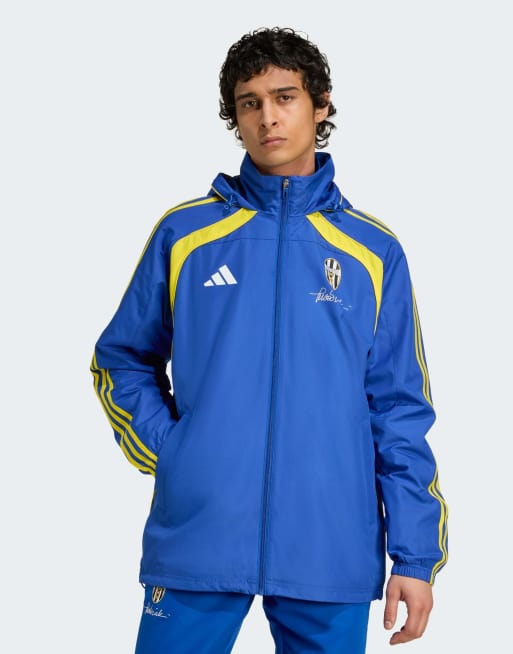 adidas Originals - Juventus Vialli - Windjack in koningsblauw