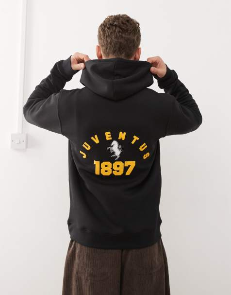 adidas Originals – Juventus VRCT – Svart huvtröja - view 1