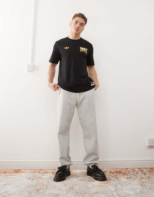 Tシャツ・カットソー adidas originals Juventus VRCT Tee - Black Adidas Original Juventus VRCT Tee