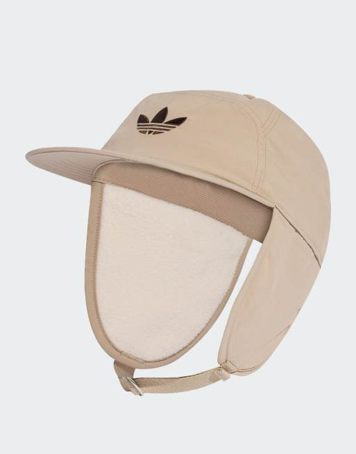 adidas Originals – Kakigrön keps med öronlappar