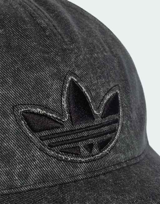 adidas Originals – Kappe aus Denim in verwaschenem Schwarz, 3 von 3