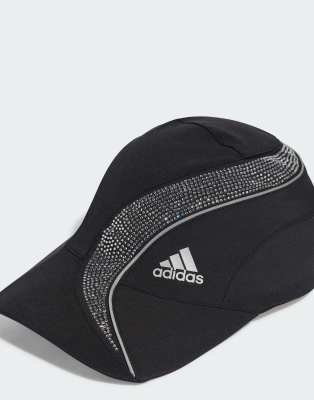 Originals - Kappe in Schwarz mit Strasssteinen Schwarz M-L