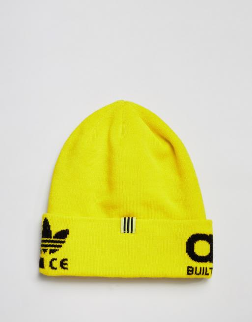 Adidas store yellow beanie