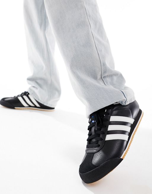 adidas Originals - Kick - Sneakers in zwart en wit