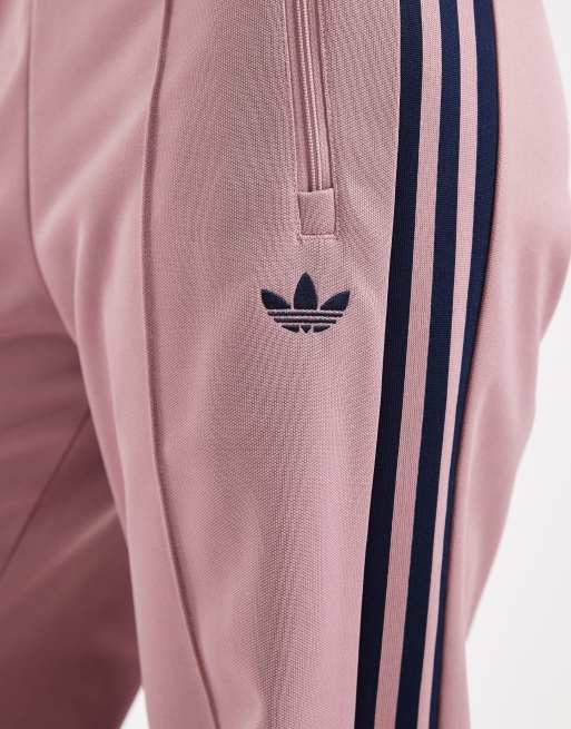 adidas Originals klassische Trainingshose in Magic Mauve / Night Indigo, 4 von 5