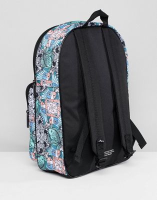 adidas zebra print backpack