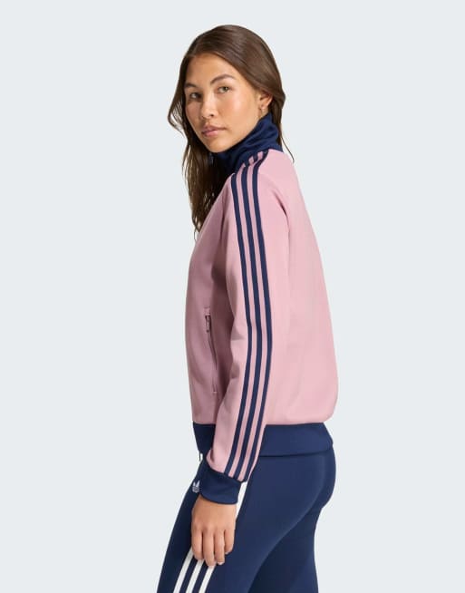 adidas Originals klassisches Tracktop in Magic Mauve / Night Indigo, 2 von 4