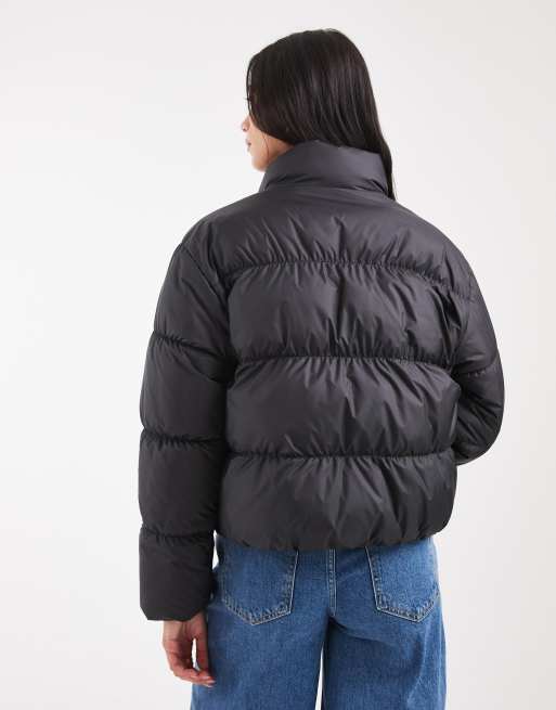 adidas Originals kurze Steppjacke in Schwarz, 4 von 4