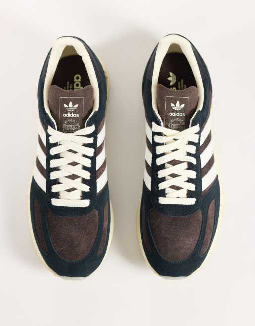 adidas Originals LA Sneaker in Schwarz und Wollweiß, 2 von 5