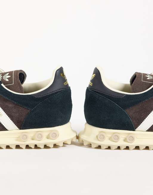 adidas Originals LA Sneaker in Schwarz und Wollweiß, 5 von 5