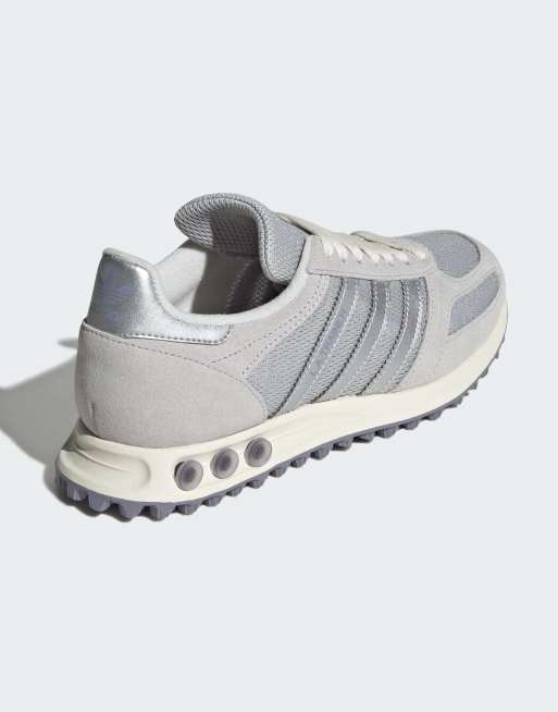 adidas Originals – LA Trainer OG – Sneaker in Grau und Silber, 3 von 5