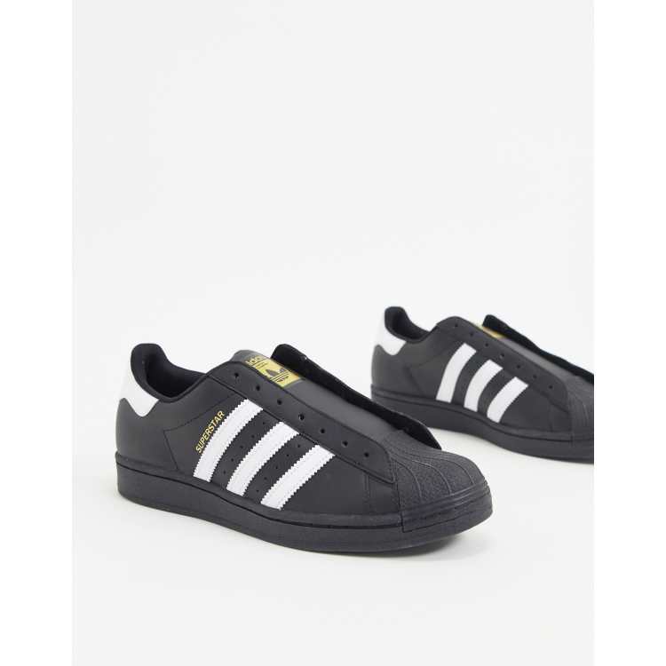 Adidas superstar without on sale laces