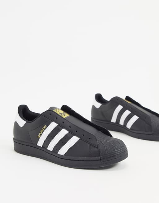 Adidas superstar online laceless