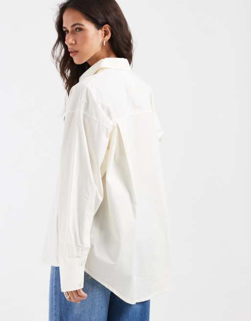 adidas Originals Langarmhemd in Cremeweiß, 4 von 4