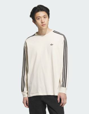 adidas Originals – Langärmliges Shirt in Wunderweiß - view 1