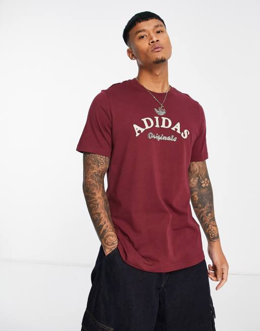 Adidas shirt clearance burgundy