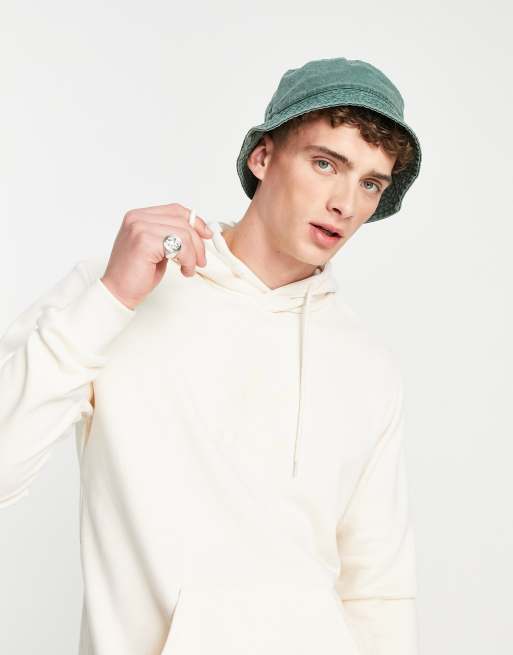 adidas Originals large debossed trefoil chest logo hoodie in off white ASOS