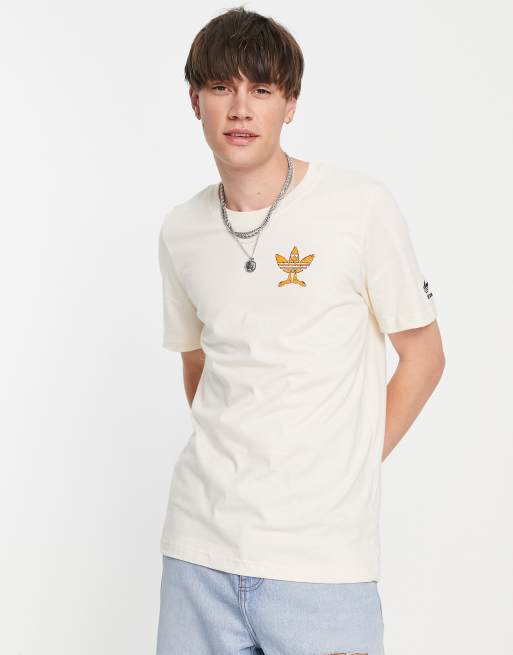 Adidas off 2025 white shirt