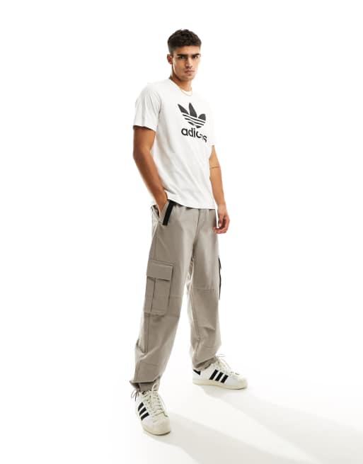 Adidas originals best sale large logo pants