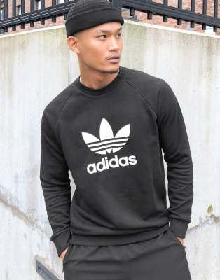 sweat shirt trefoil adidas