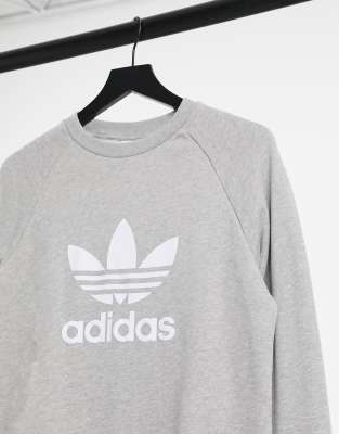 sweat shirt trefoil adidas