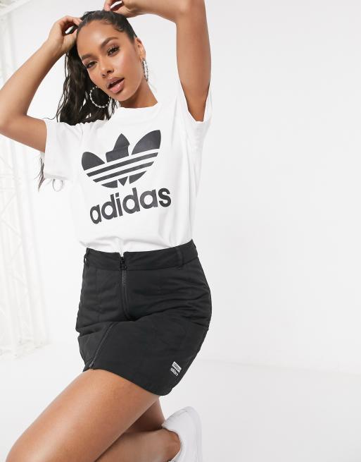 adidas Originals large trefoil t-shirt in white | ASOS