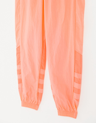 peach adidas sweatpants