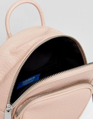 adidas mini backpack pink leather