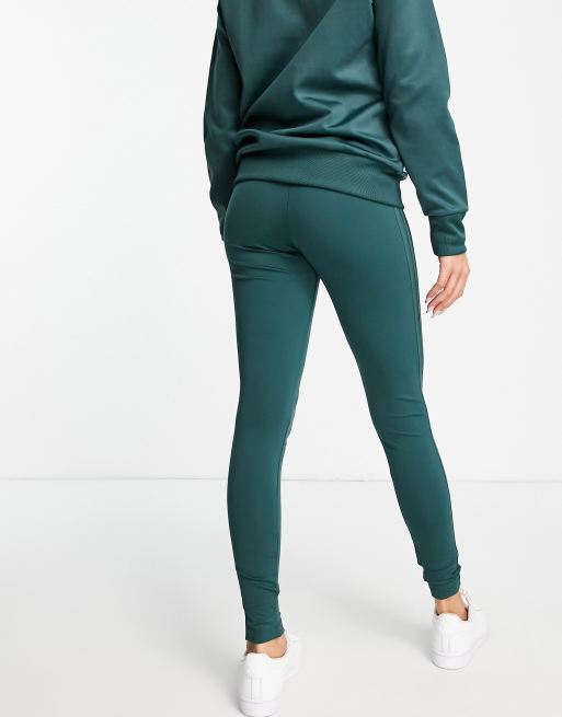 adidas Performance TIG MAT - Leggings - silver green/green 