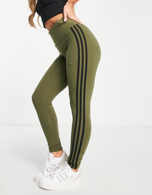 Olive green 2025 adidas tights