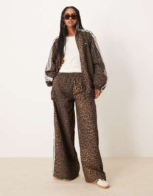 adidas Originals Leopard firebird oversized tracksuit | ASOS