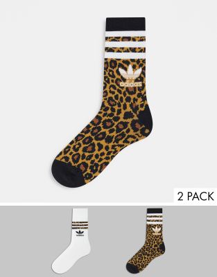 Leopard store nike socks