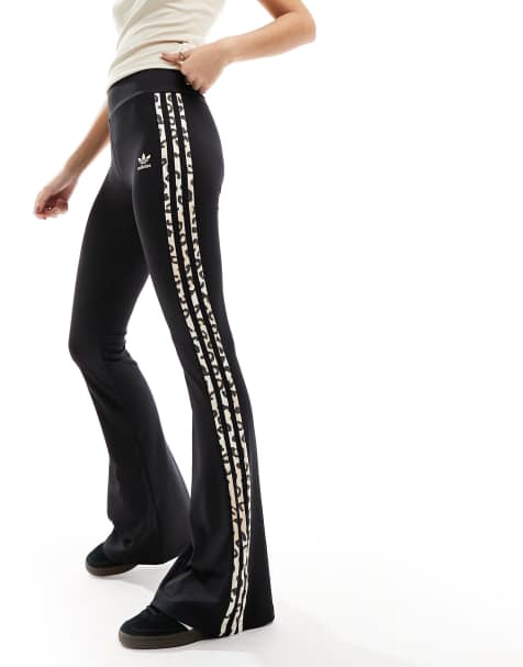 Collusion Slinky Flare Pants In Black