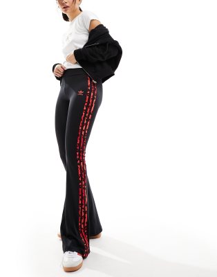 Racing Leopard Checkered Leggings RBPR