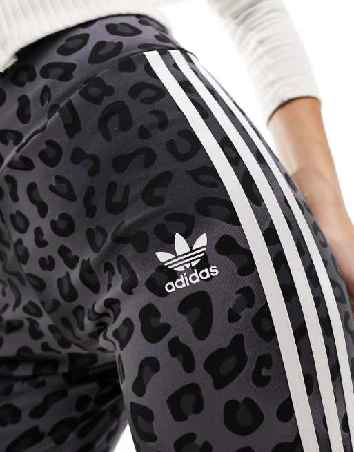 adidas Originals 'leopard Luxe' leggings in Black