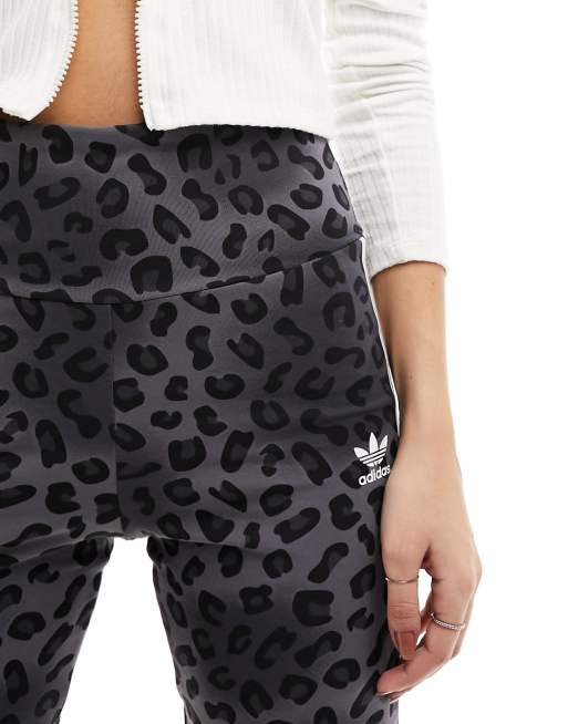 adidas Originals 'leopard Luxe' leggings in Black