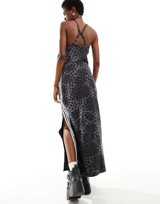 Adidas shop leopard dress