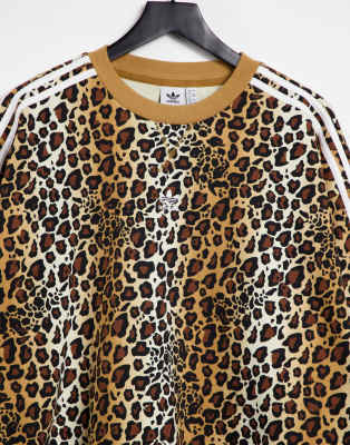 adidas originals leopard lux sweatshirt