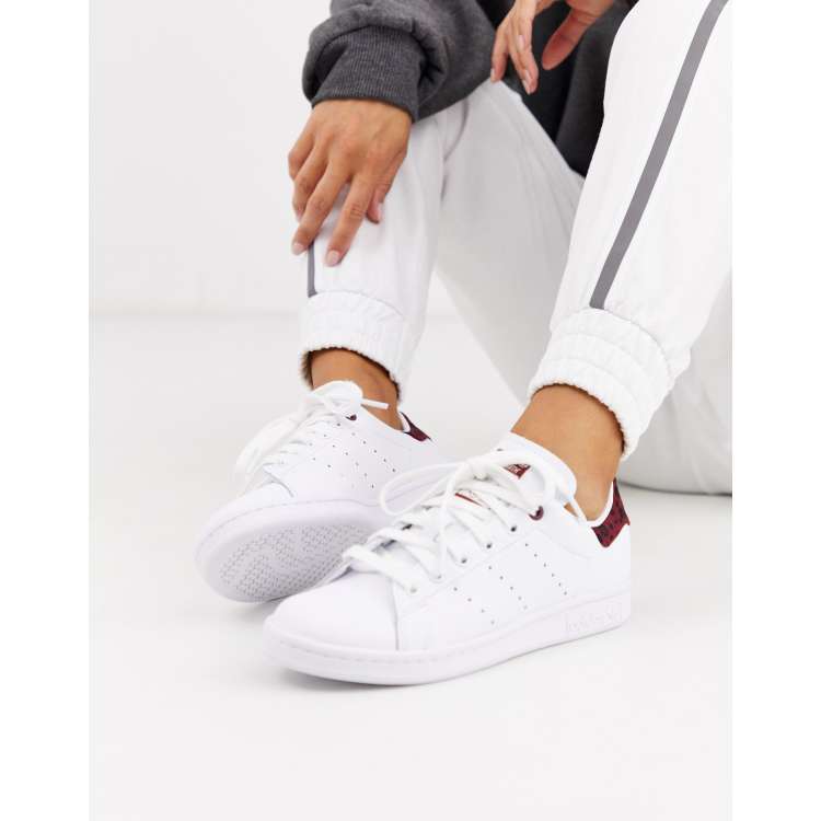 Adidas stan smith women leopard sale