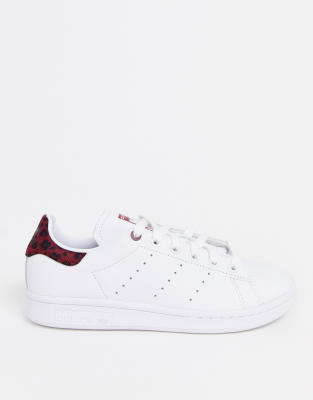 stan smith maroon white